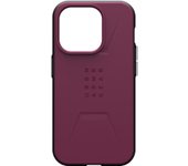 Urban Armor Gear Civilian Magsafe funda para teléfono móvil 15,5 cm (6.1 pulgadas pulgadas) Burdeos