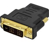 Ewent Adaptador DVI a HDMI con conector DVI tipo 18+1