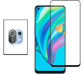 Película de Camara trasera + Vidrillo templado 5D Cubierta completa para Xiaomi Mi 11 Lite 5G NE