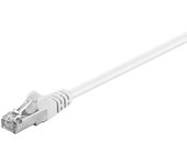 Goobay 95553 cable de red Blanco 1,5 m Cat5e SF/UTP (S-FTP)