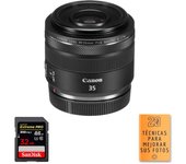 RF 35mm f/1.8 Macro IS STM + 1 SanDisk 32GB Extreme PRO UHS-II 300 MB/s + PDF  pulgadas pulgadas20 TÉCNICAS PARA MEJ