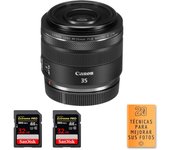RF 35mm f/1.8 Macro IS STM + 2 SanDisk 32GB Extreme PRO UHS-II 300 MB/s + PDF  pulgadas pulgadas20 TÉCNICAS PARA MEJ