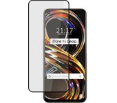 Protector Cristal Templado Completo 5D Full Glue Negro para Realme 8i Vidrio