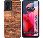 Funda Silicona Motorola Moto G04 / G24 Ladrillo 04