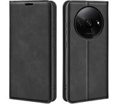 Cubierta De Cierre Magnético Tipo Libro Compatible Con Xiaomi Redmi A3 - Negro