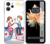 Funda Silicona Oukitel C32 Café