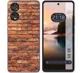 Funda Silicona TCL 50 SE Ladrillo 04