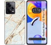 Funda Silicona Xiaomi Redmi Note 12 Pro+ Plus 5G Mármol 13