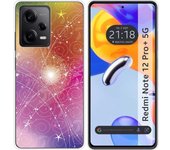 Funda Silicona Xiaomi Redmi Note 12 Pro+ Plus 5G Abstracto