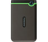 Transcend StoreJet 25M3C disco duro externo 2000 GB Negro, Verde