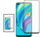 Kit 2 Película de vidrio templado 5D Cubierta completa para Oppo Reno4 Lite