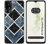Funda Silicona TCL 40 NXTPAPER 5G Mármol 06