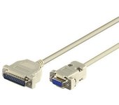 Microconnect IBM029-2 cable de serie Gris 1,8 m DB25 DB9