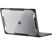 Supcase Funda integral para MacBook Air 13.6 2022 Rejilla de ventilación Negro transparente