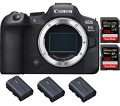 EOS R6 Mark II ( R6II ) + 2 SanDisk 128GB Extreme PRO UHS-II 300 MB/s + 3 LP-E6NH + PDF MCZ DIRECT  pulgadas