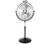 Orbegozo PWS 2046 ventilador Negro, Acero inoxidable