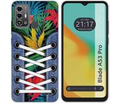 Funda Silicona Zte Blade A53 Pro Zapatillas 12