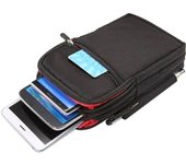 Funda para Xiaomi Black Shark 3 Pro (2020) Multiusos con 4 Compartimentos para Cinturon
