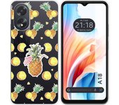 Funda Silicona Oppo A18 Piña