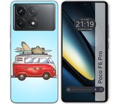 Funda Silicona Xiaomi Poco F6 Pro 5G Furgoneta