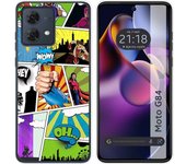 Funda Silicona Motorola Moto G84 5G Comic