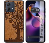 Funda Silicona Motorola Moto G84 5G Cuero 03