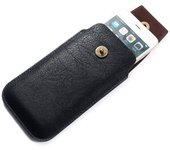 Funda para XIAOMI MI8 (2018) Piel Estuche Cinturón Vertical con Cierre Magnético