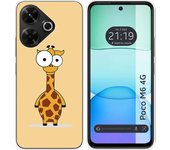 Funda Silicona Xiaomi Poco M6 4G Jirafa