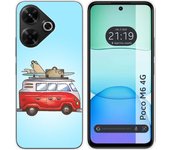 Funda Silicona Xiaomi Poco M6 4G Furgoneta