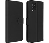 Funda Samsung Galaxy A42 5G Libro Billetera F. Soporte – Negro