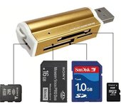 Lector de tarjetas de Memoria Pen USB