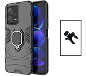 Kit de soporte magnético de automóvil fortalecido + 3x1 Cubierta de defensor militar
