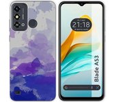 Funda Silicona Zte Blade A53 Acuarela 09