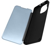 Funda para Xiaomi Mi 11 Cierre Translúcido Espejo Soporte Negro