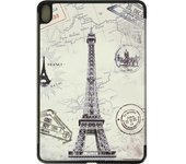 Funda iPad Air 2020 Soporte vídeo Teclado Serie Tri-Fold Dibujo Torre Eiffel