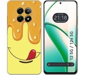 Funda Silicona Realme 12 5G / 12x 5G Helado Vainilla