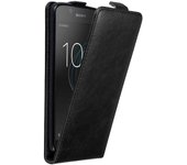 Funda para Sony Xperia L1 in NEGRO ANTRACITA - Cubierta Proteccion Estilo Flip con Cierre Magnetico - Etui Case Cover Carcasa