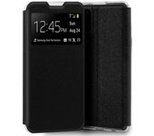 Funda Libro Soporte con Ventana para Xiaomi Mi 11 Lite 4G / 5G / 5G NE color Negra