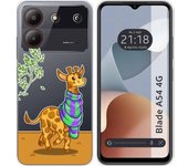 Funda Silicona Zte Blade A54 4G Jirafa
