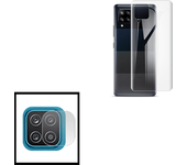 Hydrogel completo verso de cubierta completa + cámaras para Samsung Galaxy A12