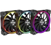Wing Boost 3 ARGB High Speed PWM 84000000163 Ventilador de PC Negro (An. x Al. x Pr.) 120 x 120 x 25