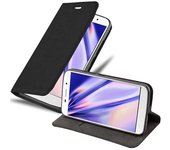 Funda Libro para ZTE BLADE A602 en NEGRO ANTRACITA - Cubierta Proteccion con Cierre Magnetico, Tarjetero y Funcion de Suporte - Etui Case Cover Carcasa