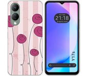 Funda Silicona Vivo Y17s Flores Vintage