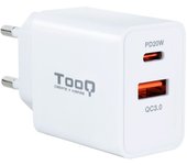 TooQ TQWC-2SC04WT cargador de dispositivo móvil Blanco Interior