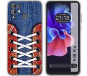 Funda Silicona Transparente Blackview A55 Pro Zapatillas 11