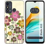 Funda Silicona ZTE Blade A53 Primavera En Flor