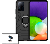 Kit de soporte magnético de automóvil + 3x1 Cubierta de defensor militar