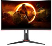 AOC CQ27G2S/BK pantalla para PC 68,6 cm (27 pulgadas pulgadas) 2560 x 1440 Pixeles Quad HD Negro, Rojo