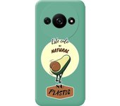 Funda Silicona Líquida Verde Xiaomi Redmi A3 Culo Natural