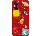 Funda Roja Oppo A18 Espacio